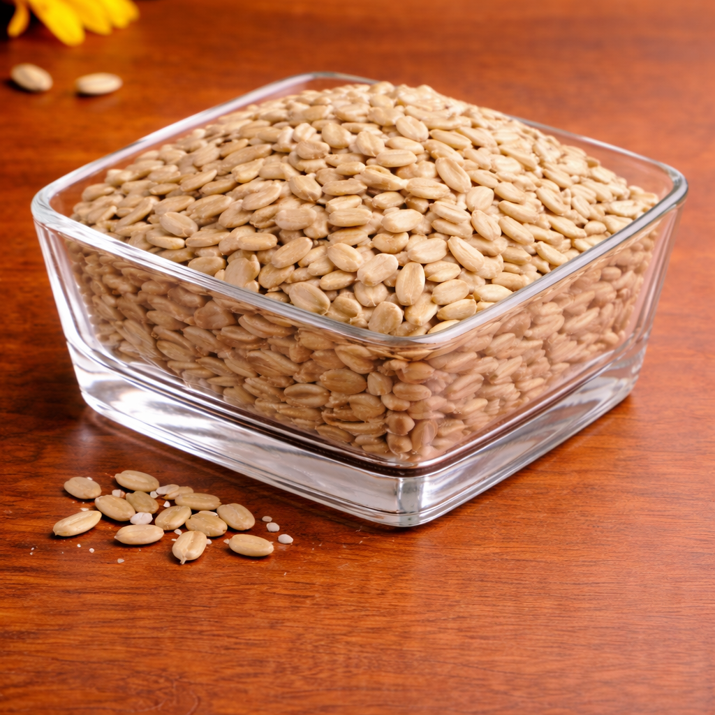 Sunflower seeds in a bowl